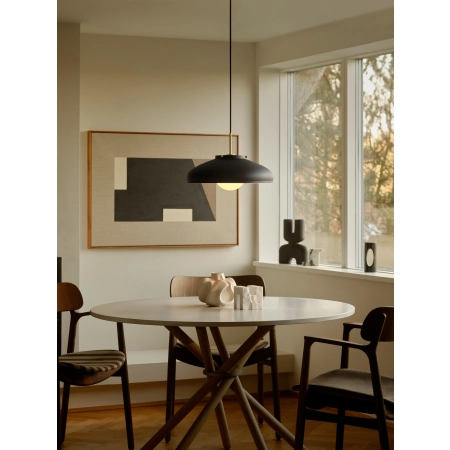 Lampa wisząca czarna do salonu Latif NO2520123003 - Design for The People